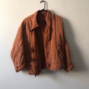 Free People burgundy jacket